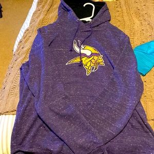 Womens L Minnesota Vikings Hoodie